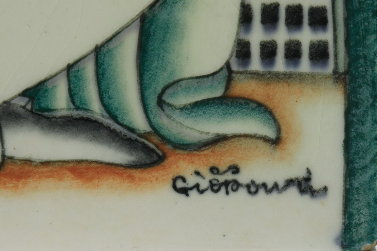 ◇Richard Ginori　colombiadi1992 コロンブス地図　皿 ◇Richard Ginori colombiadi1992 コロンブス地図 皿（Set of 2